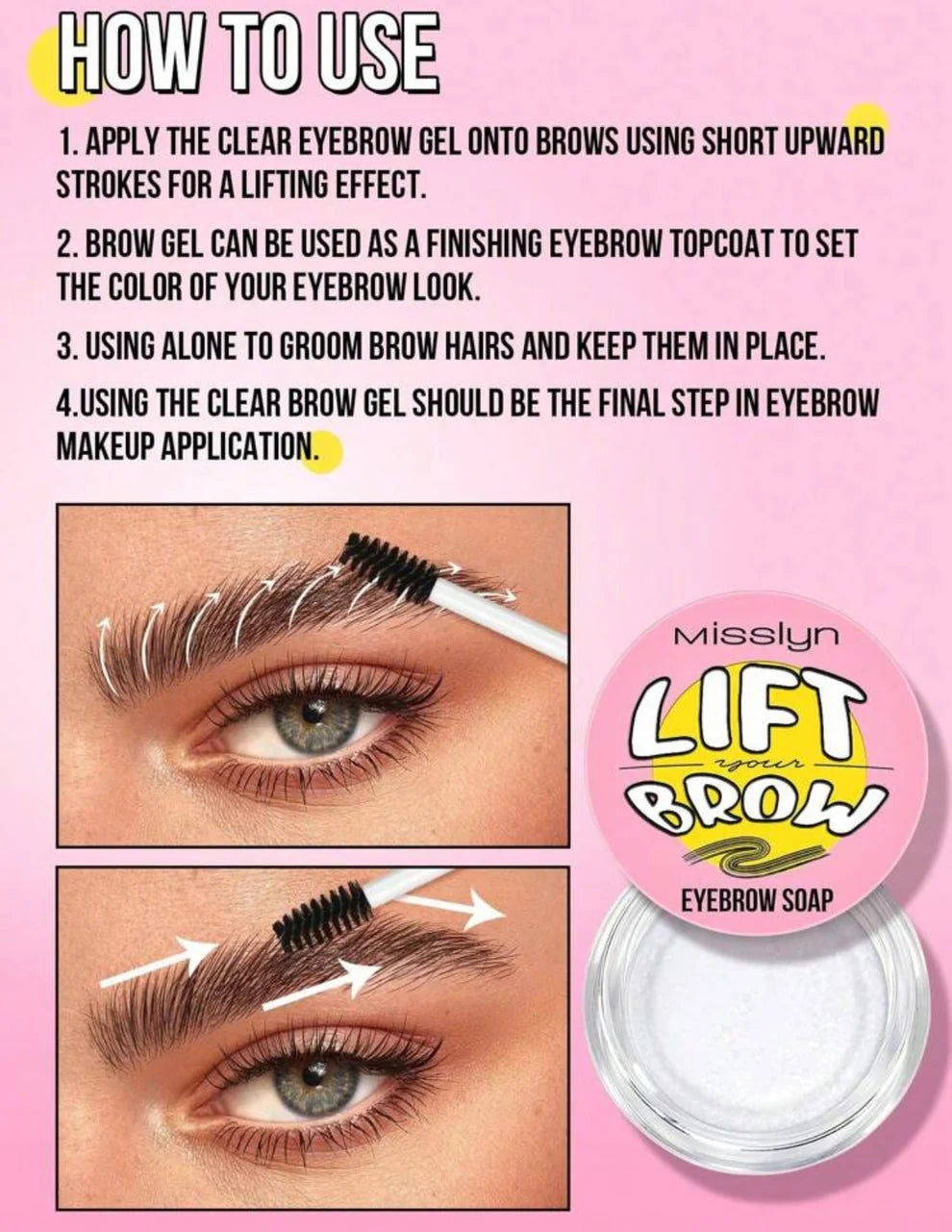 Misslyn - Lift your Brow Soap