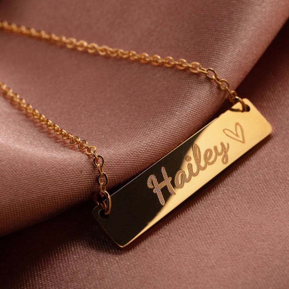 DIY Name Necklace